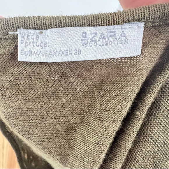 ZARA Cold Shoulder Tee - Picture 4 of 4